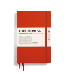 Leuchtturm1917 Notebook Paperback B6 Hardcover 219 Numbered Pages